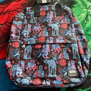 Star Wars full sized loungefly backpack